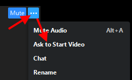 Ask to Start Video